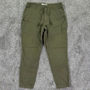 REI Co Op Trailsmith Jogger Pant Mens 32x30 Olive Green Casual Stretch Tapered